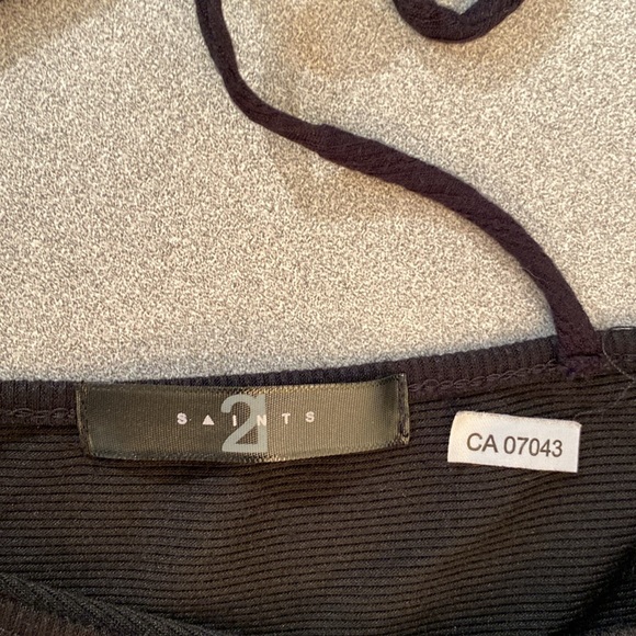 Saints 21 - Black Babydoll top. Size M - Picture 3 of 6